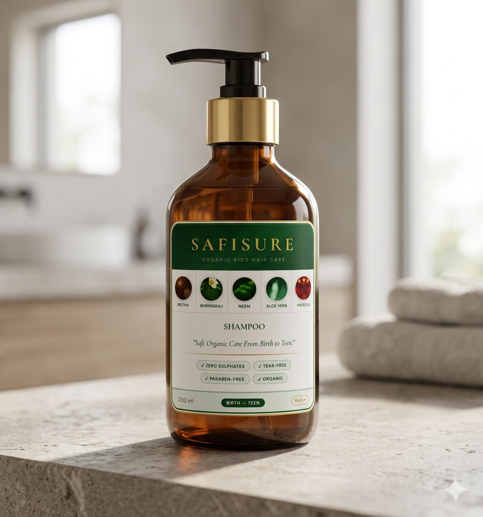Premium Organic Kids Shampoo